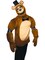 Adults Five Nights At Freddy's Plush Freddy Bear Survival Horror Costume
